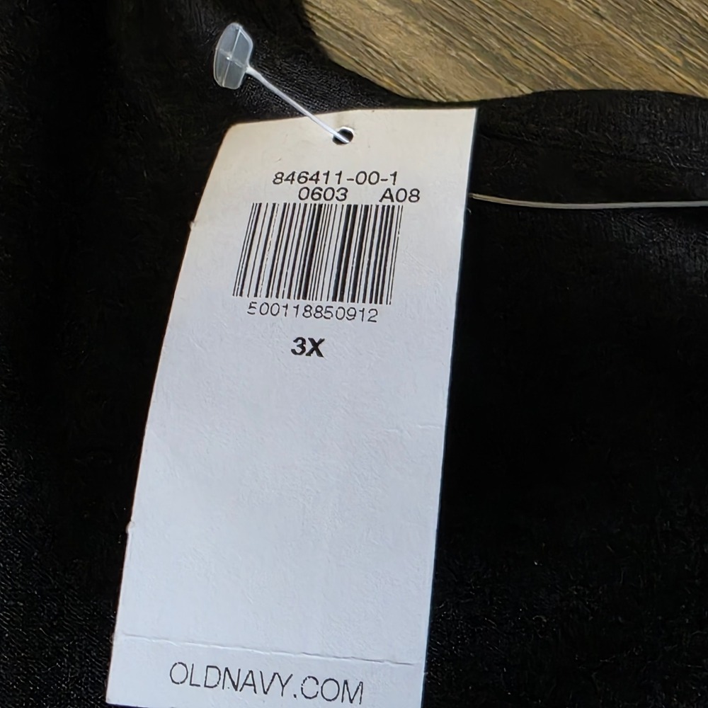 Old Navy Active Cloud+ Go-Dry Exercise Dress Black 3X 846411-00-1 NWT - Picture 3 of 10